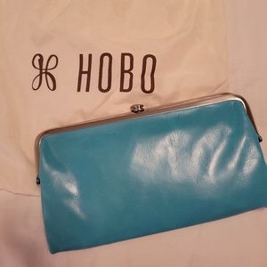 Hobo Lauren Wallet, Turquoise. Brand new, without tag.